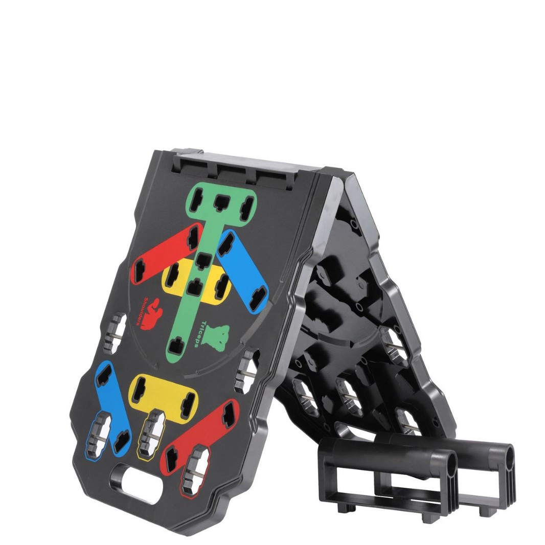 Push Up Board Foldable Multi Function - Tabla y Barra de Flexiones Plegable