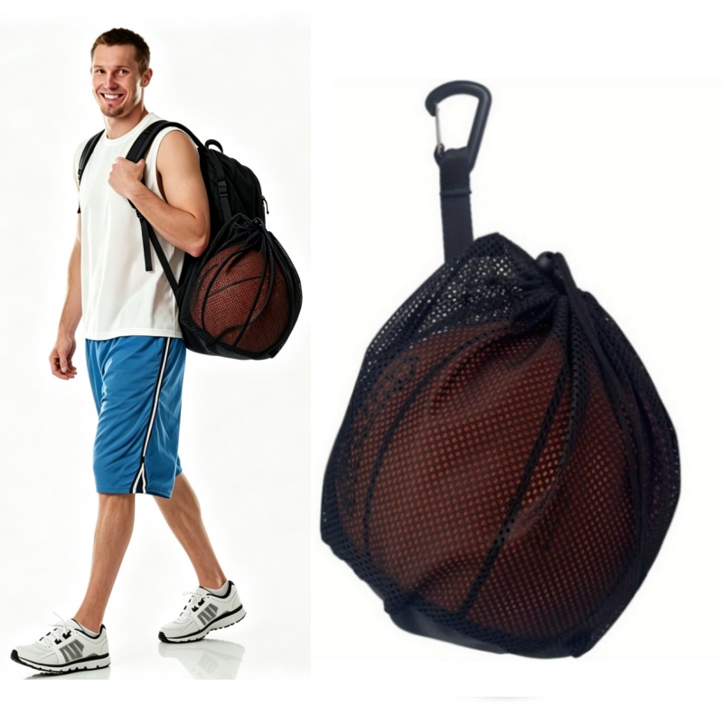 Team Sports - ﻿ Bolsa de malla portátil con