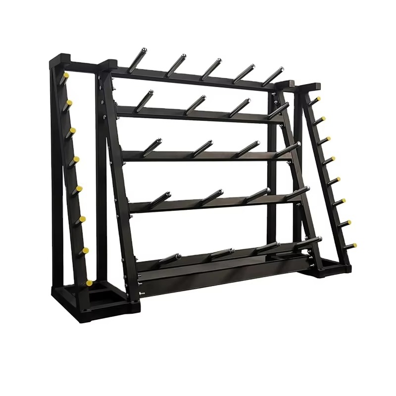 Fitness Equipment - Estante Plegable Multifuncional de Acero para