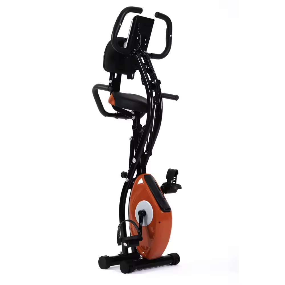 Exercise Bike Magnetic Resistance - Bicicleta Estática Plegable de Acero con