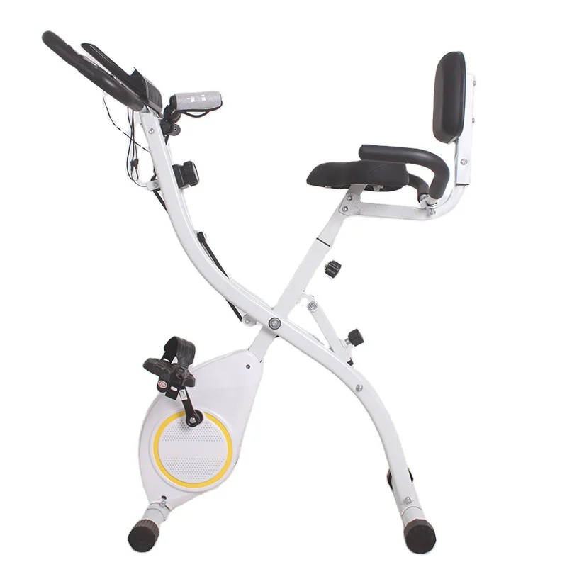 Exercise Bike Magnetic Resistance - Bicicleta de Ejercicio Plegable de Alta