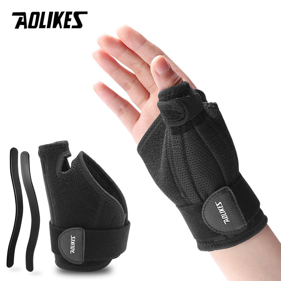Wrist Wraps Weightlifting Support - AOLIKES-muñequera de apoyo para el antebrazo,