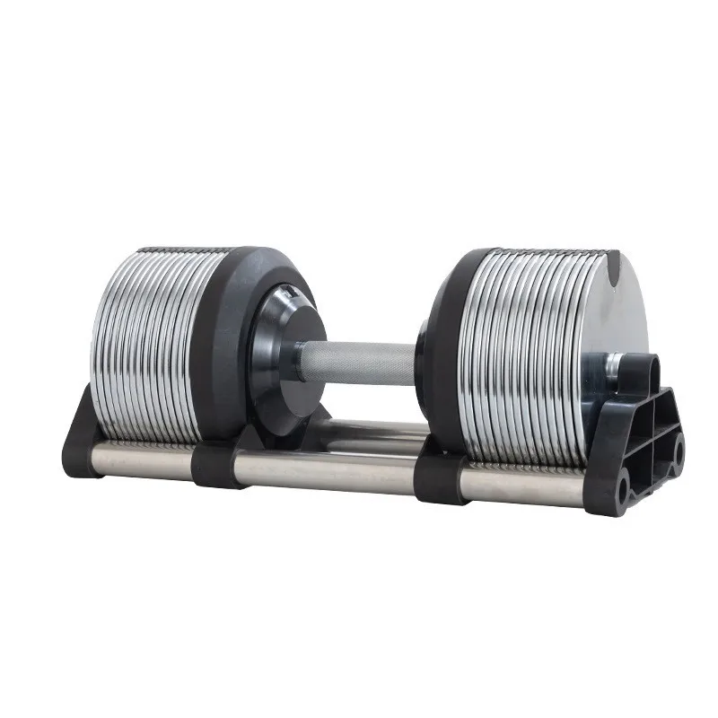 Adjustable Dumbbell Pair 40Kg - Mancuernas Ajustables de Acero Inoxidable, Equipo