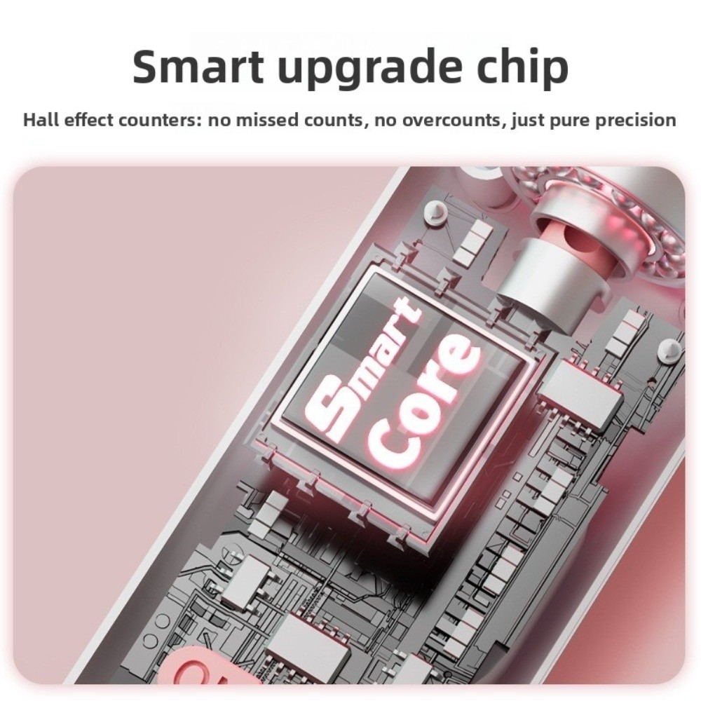 Smart Jump Rope Digital Counter - Cuerda para Saltar Inalámbrica, Antideslizante, para