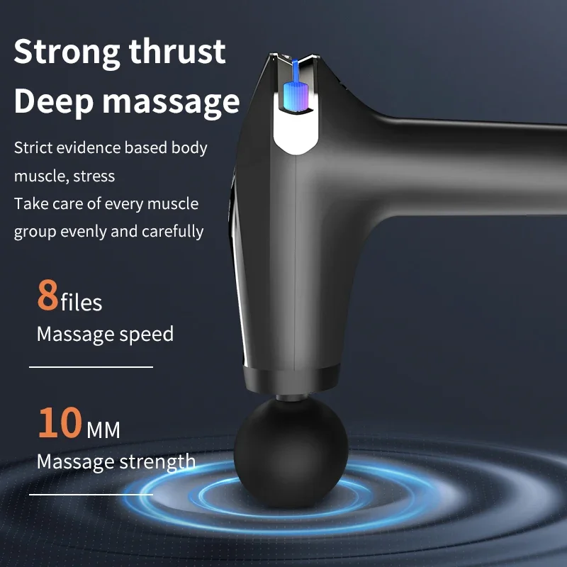 Pistola de Masaje con Mango Ex - Electric Massage Gun Deep Tissue reseña y precio