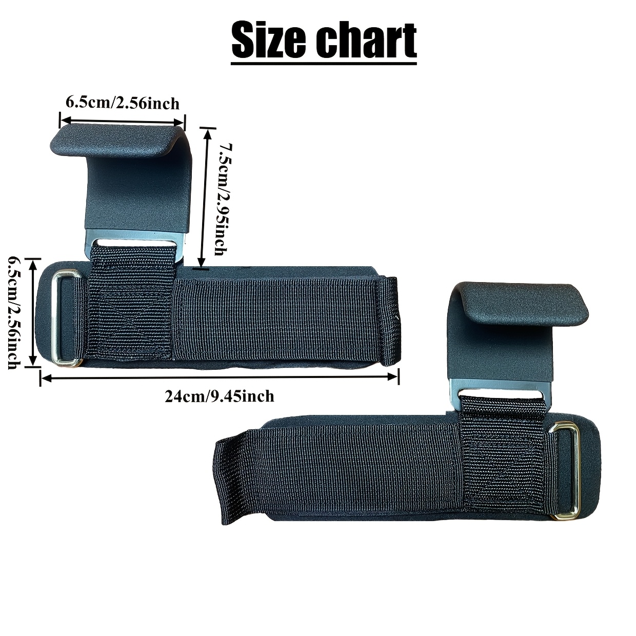 Ganchos de agarre para levanta - Wrist Wraps Weightlifting Support reseña y precio