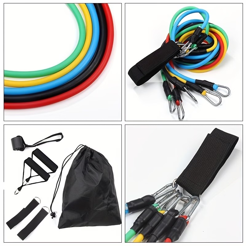 Set de bandas de resistencia c - Pilates Bar Kit With Resistance Bands reseña y precio