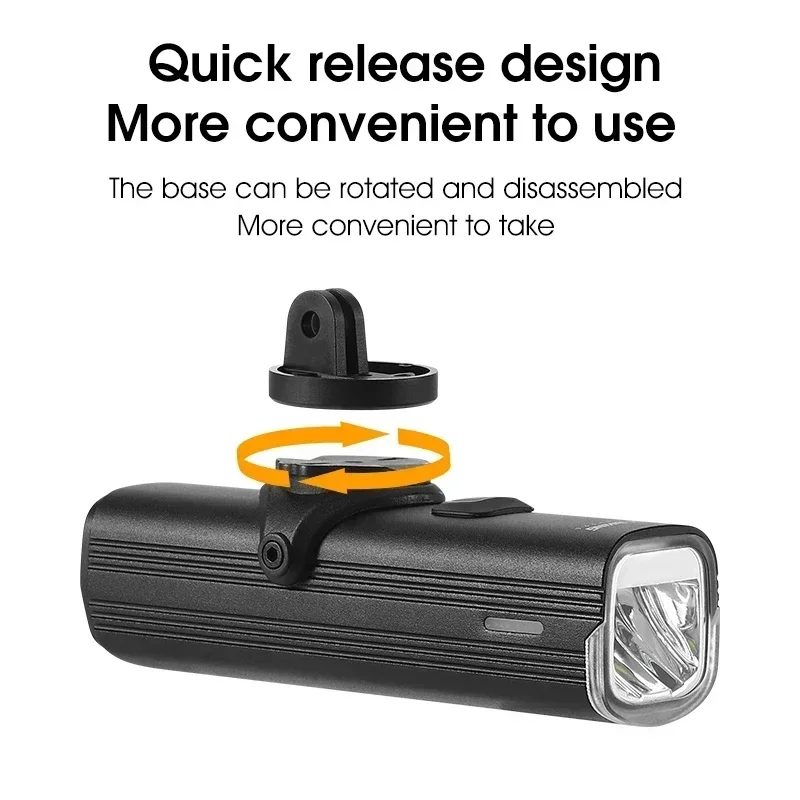 WEST BIKING-faro delantero de  - Rechargeable Bicycle Headlight 1000 Lumen reseña y precio