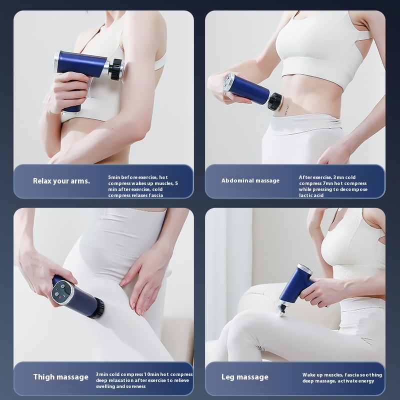 Pistola de masaje eléctrica co - Electric Massage Gun Deep Tissue reseña y precio