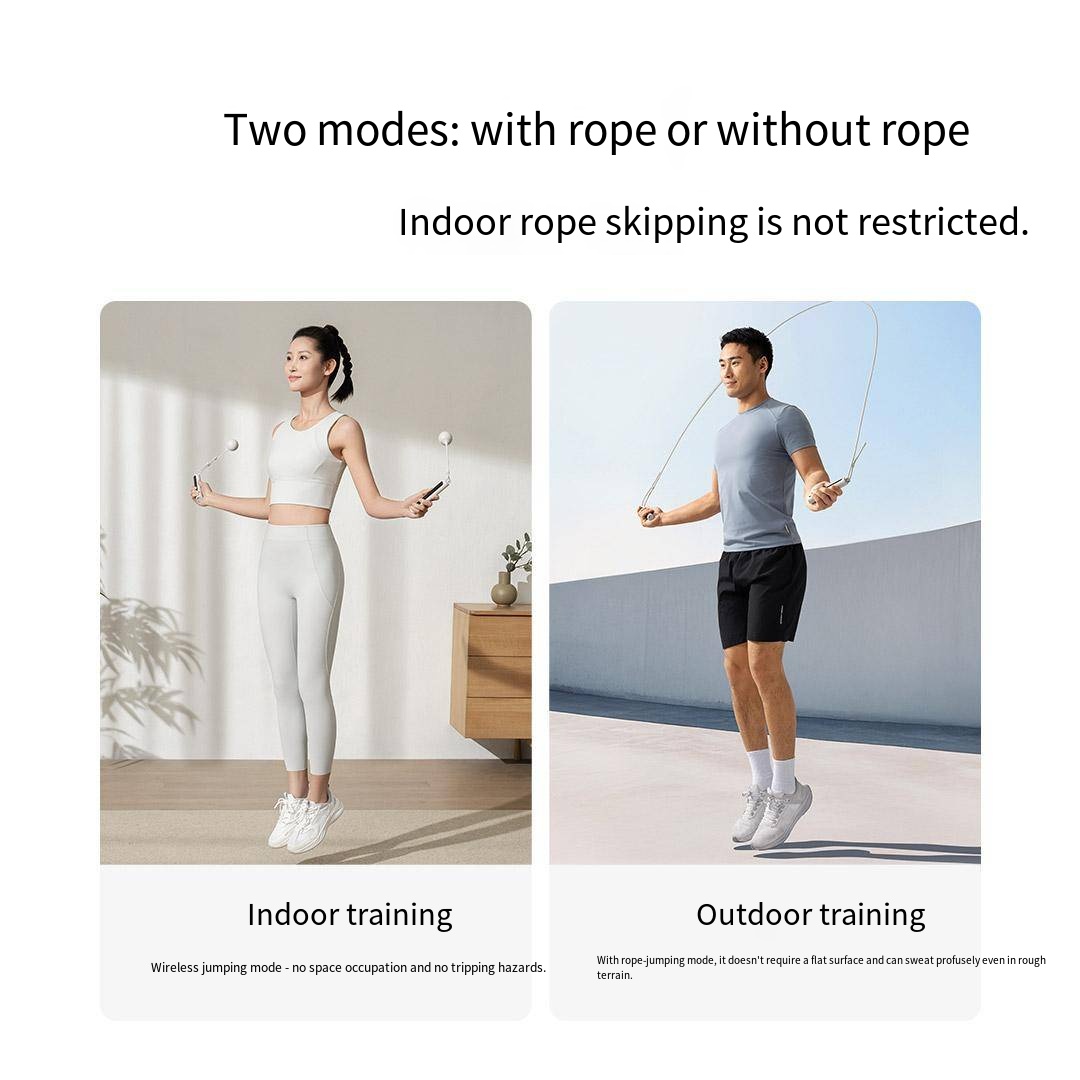 Xiaomi-cuerda para saltar inte - Smart Jump Rope Digital Counter reseña y precio