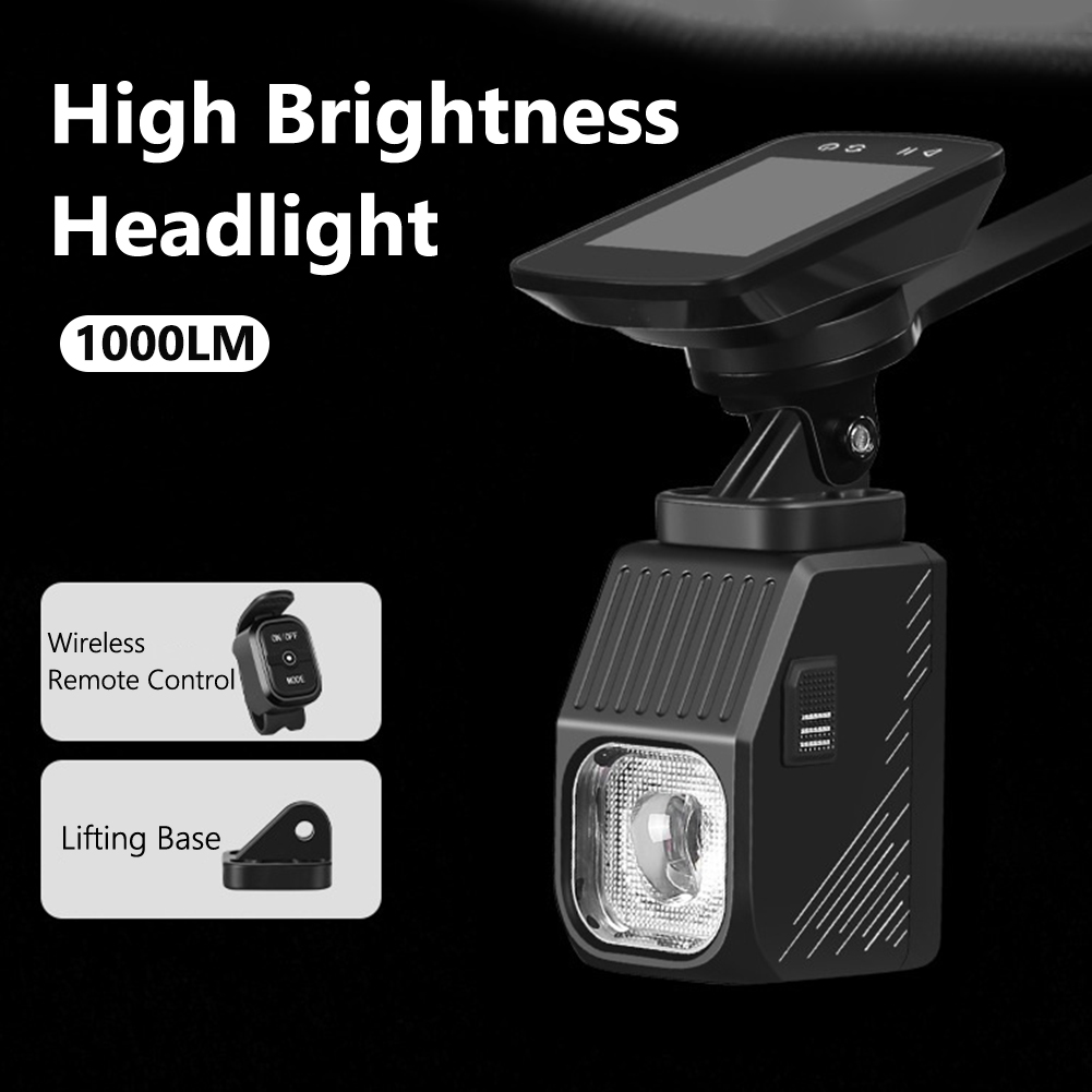 Faro de bicicleta de carretera - Rechargeable Bicycle Headlight 1000 Lumen reseña y precio