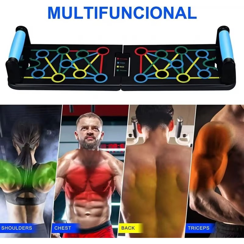 Equipo de ejercicio plegable m - Push Up Board Foldable Multi Function reseña y precio