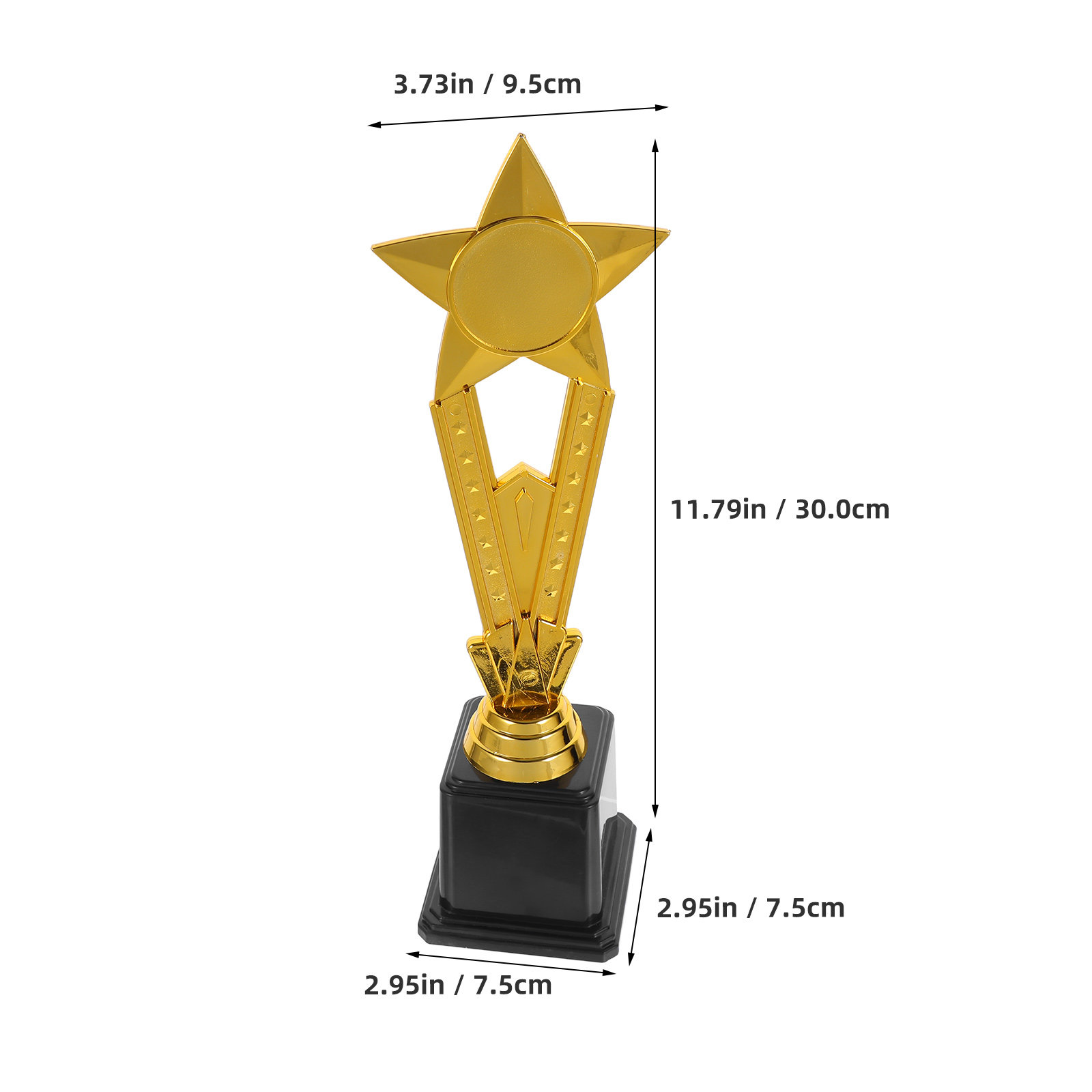 Trofeo de Plástico con Forma d - Team Sports reseña y precio