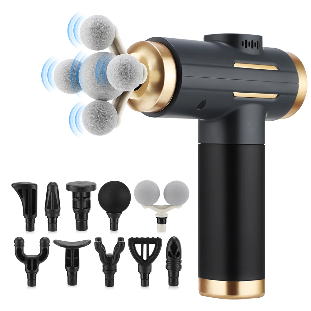 Pistola de Masaje Muscular Elé - Electric Massage Gun Deep Tissue reseña y precio