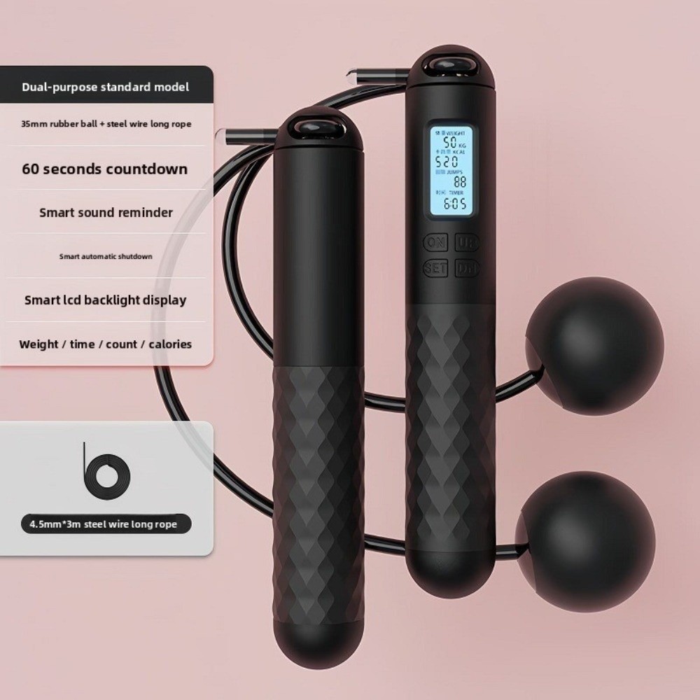 Cuerda para saltar inalámbrica - Smart Jump Rope Digital Counter reseña y precio