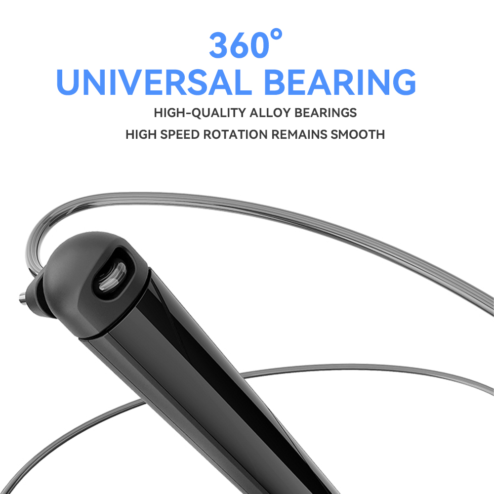 Cable ponderado con mango larg - Smart Jump Rope Digital Counter reseña y precio