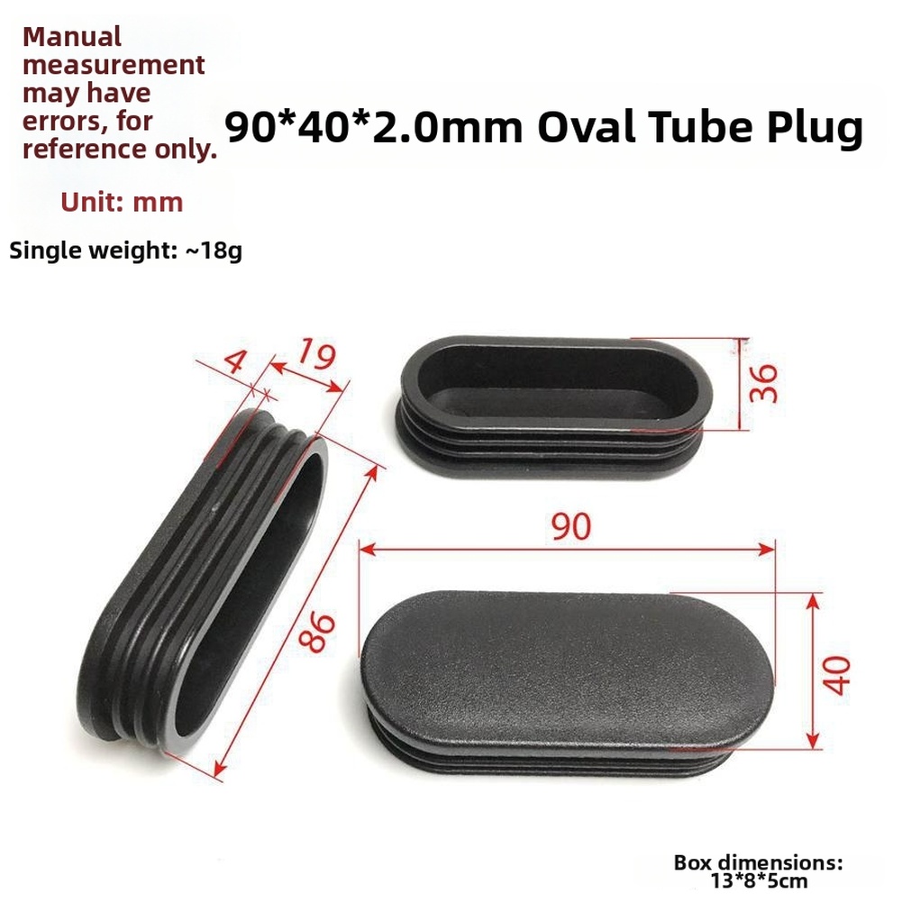 Tapa de tubo ovalada para equi - Fitness Equipment reseña y precio