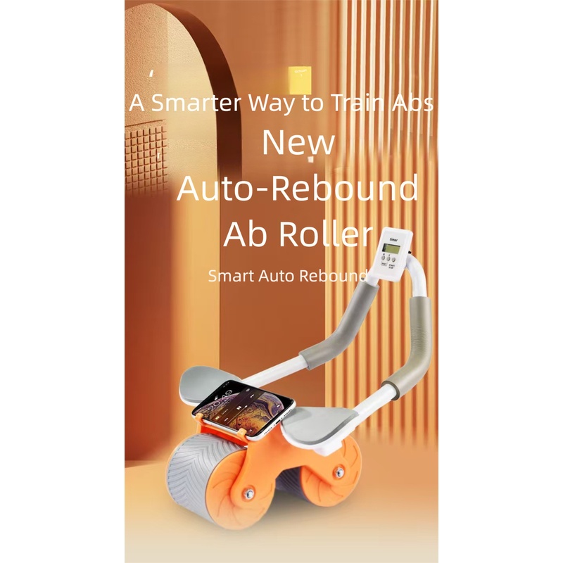 Rueda Abdominal con Rebote Aut - Ab Roller Wheel With Elbow Support reseña y precio