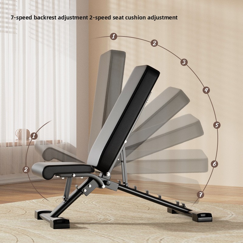 Banco de Pesas Plegable Comerc - Fitness Equipment reseña y precio