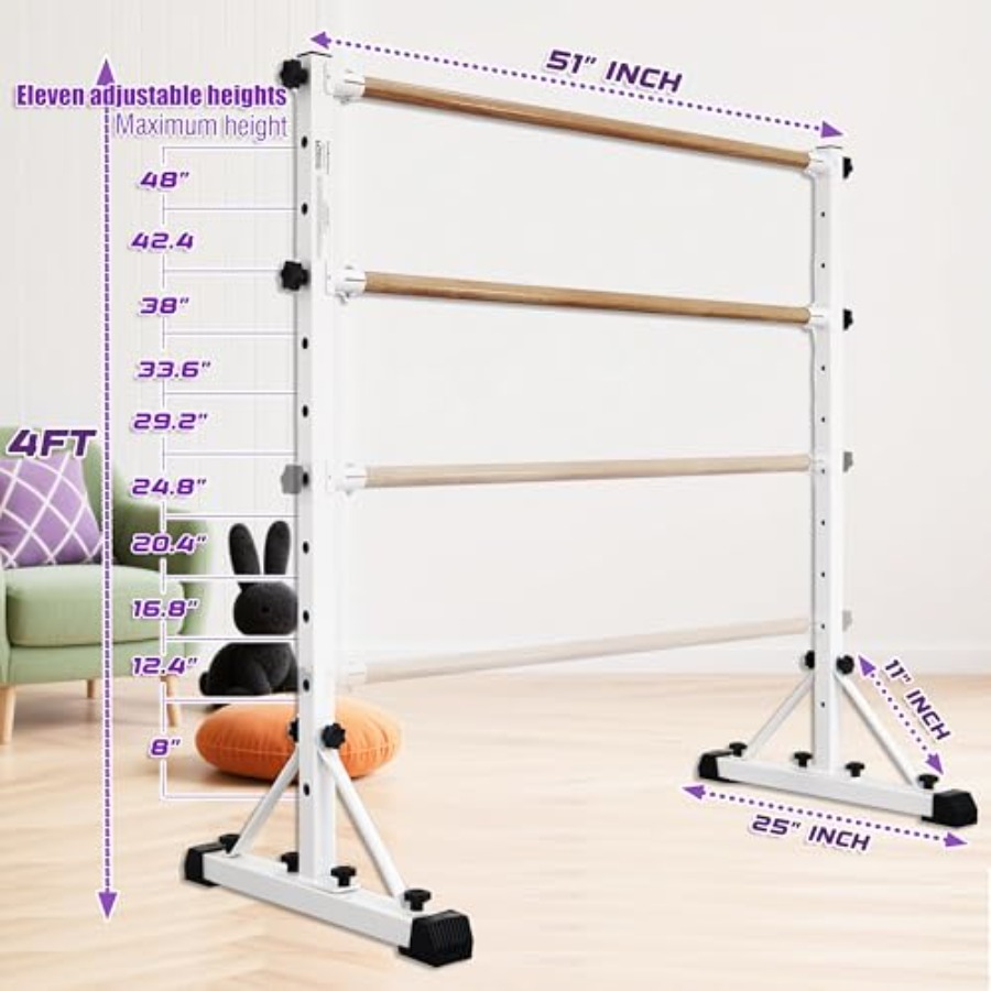 Barra de Ballet Ajustable y Po - Fitness Equipment reseña y precio