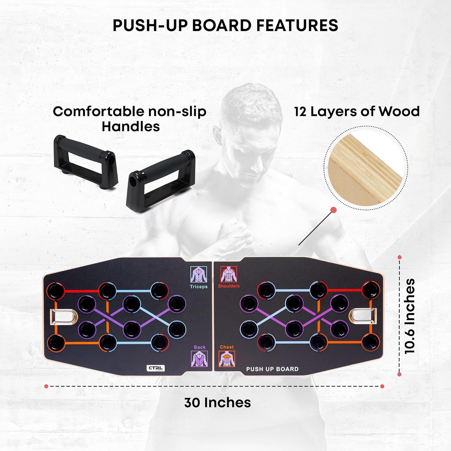 Tabla de flexiones multifuncio - Push Up Board Foldable Multi Function reseña y precio