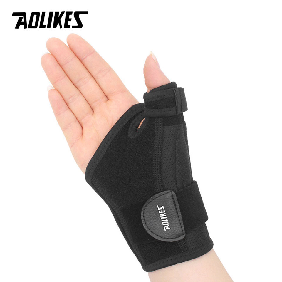 AOLIKES-muñequera de apoyo par - Wrist Wraps Weightlifting Support reseña y precio