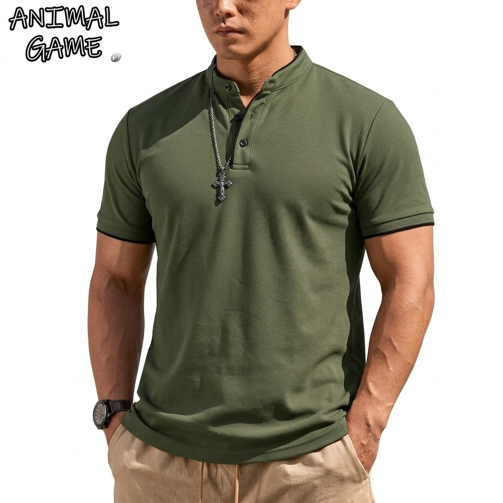 Camiseta Henley de Manga Corta - Hiking reseña y precio