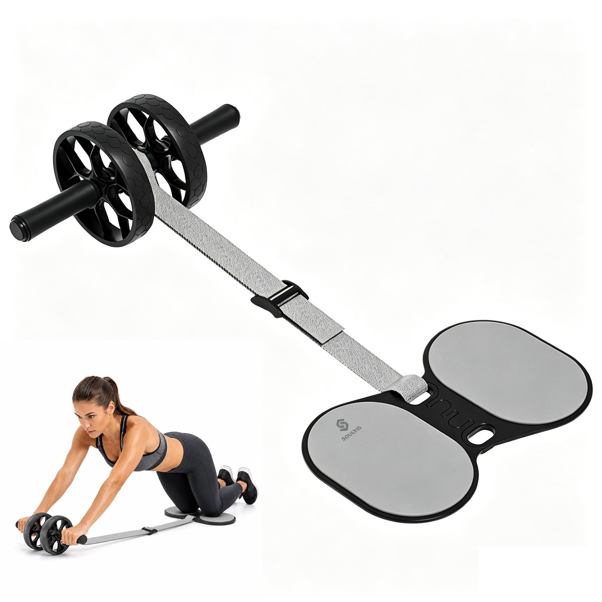 Rodillo Abdominal de Doble Rue - Ab Roller Wheel With Elbow Support reseña y precio