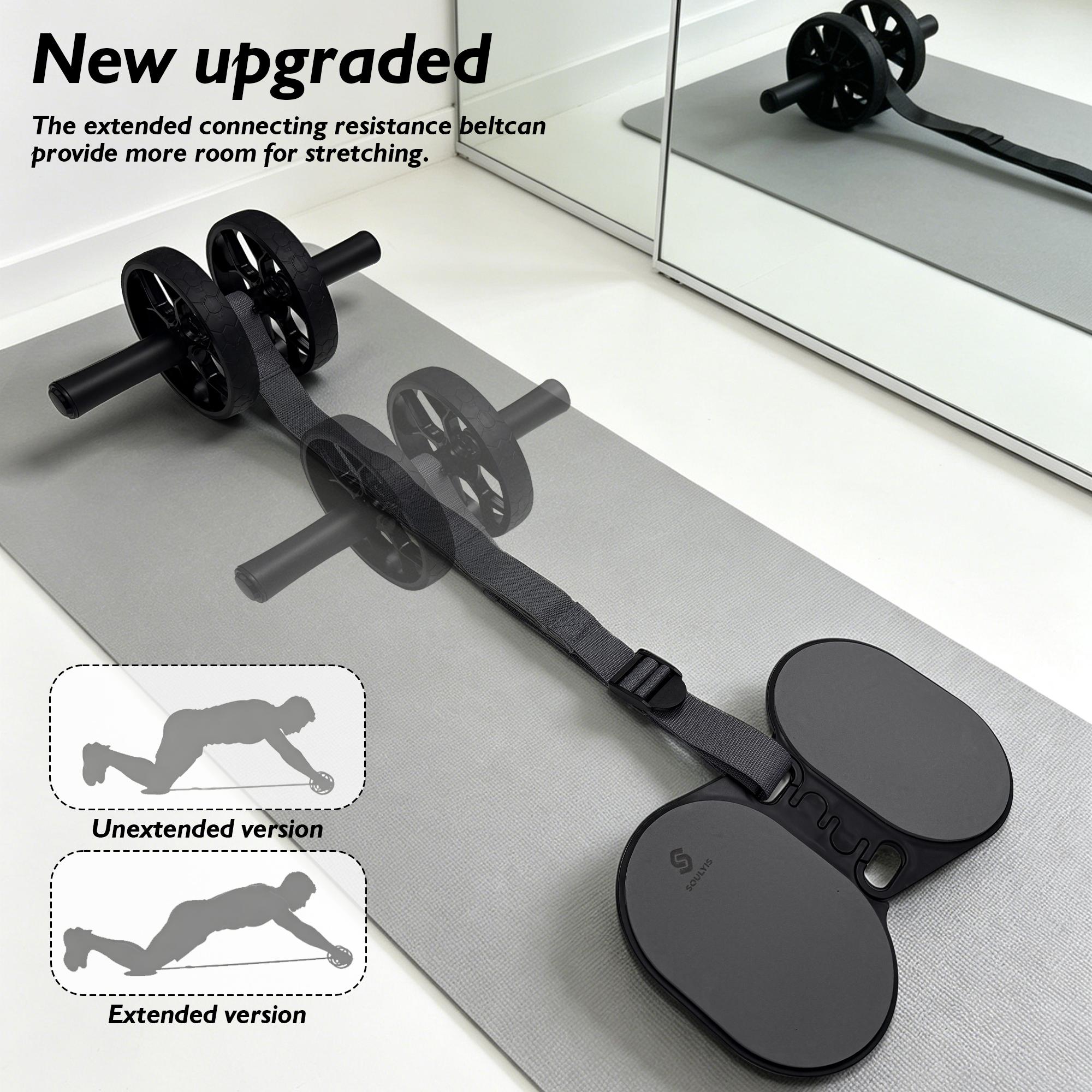 Rodillo Abdominal de Doble Rue - Ab Roller Wheel With Elbow Support reseña y precio