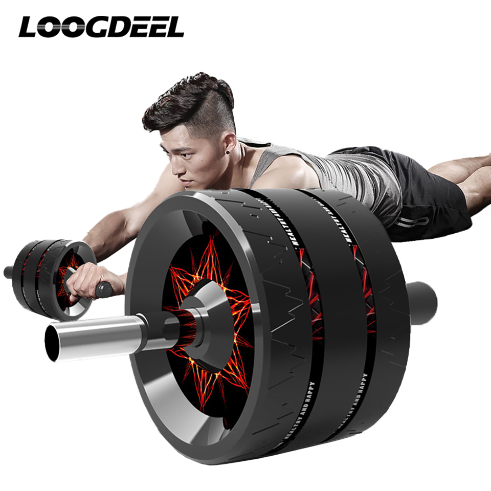 LOOGDEEL-rueda Abdominal para  - Ab Roller Wheel With Elbow Support reseña y precio