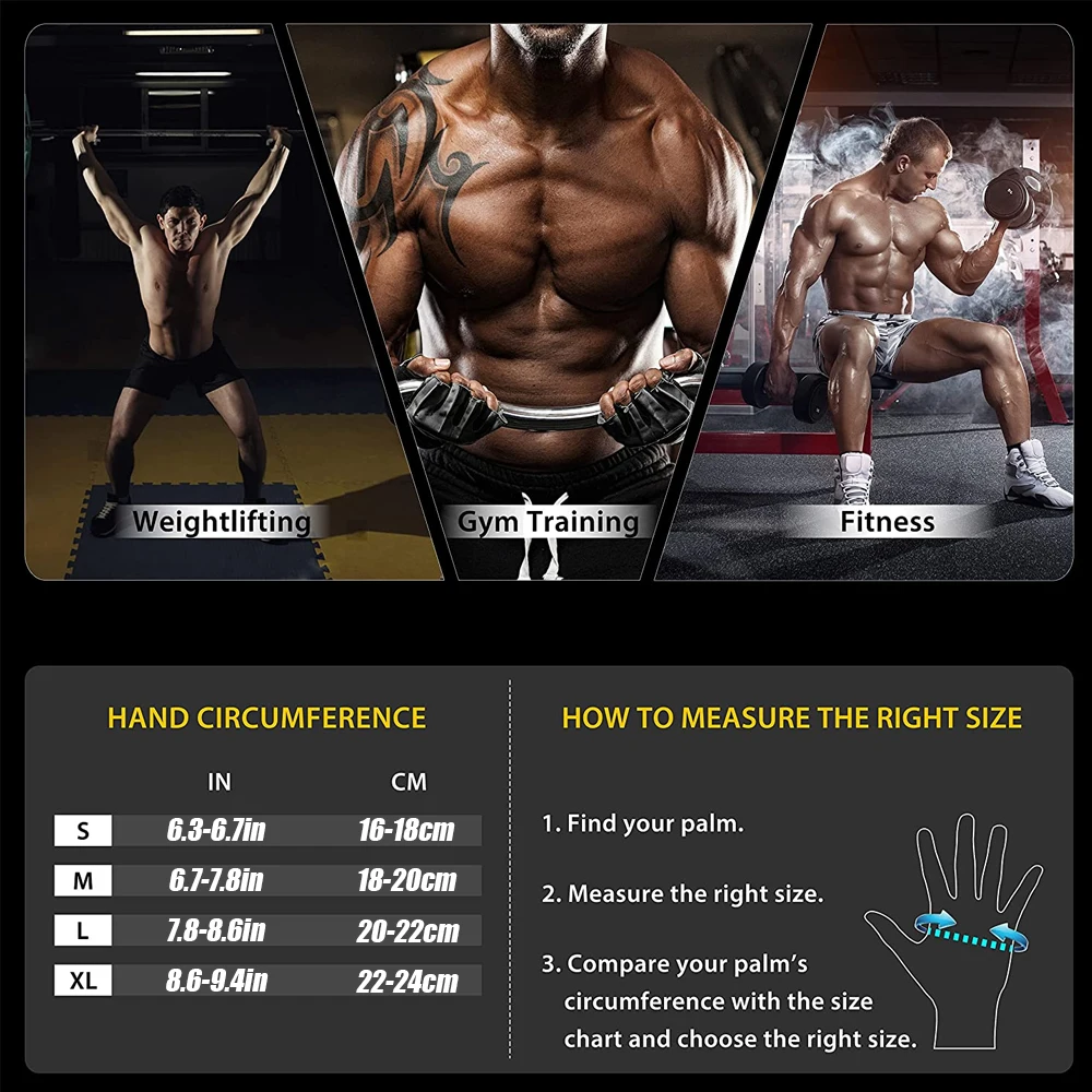 1 par de guantes de gimnasio d - Wrist Wraps Weightlifting Support reseña y precio