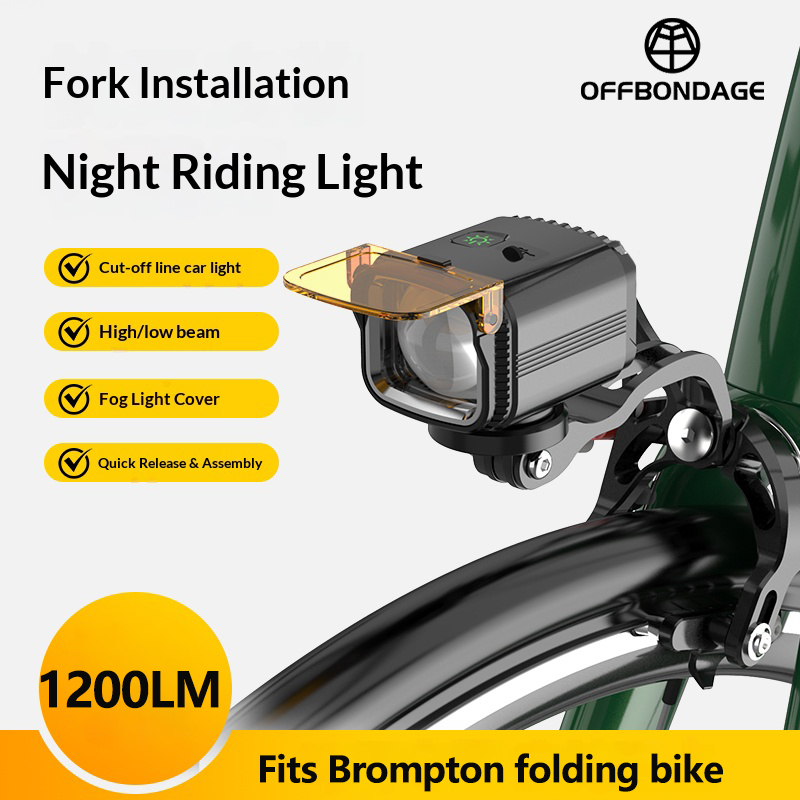 OFFBONDAGE Luz Delantera para  - Rechargeable Bicycle Headlight 1000 Lumen reseña y precio