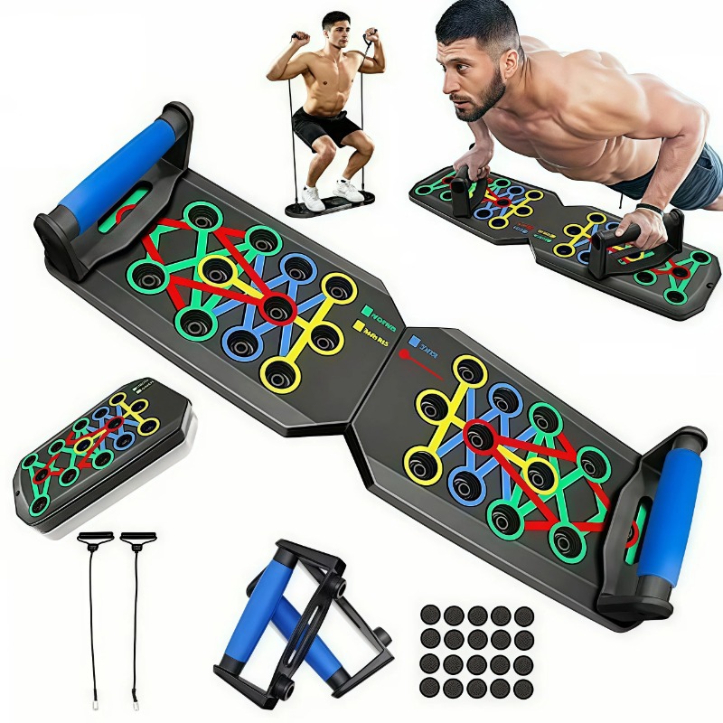 Tabla de flexiones plegable co - Push Up Board Foldable Multi Function reseña y precio