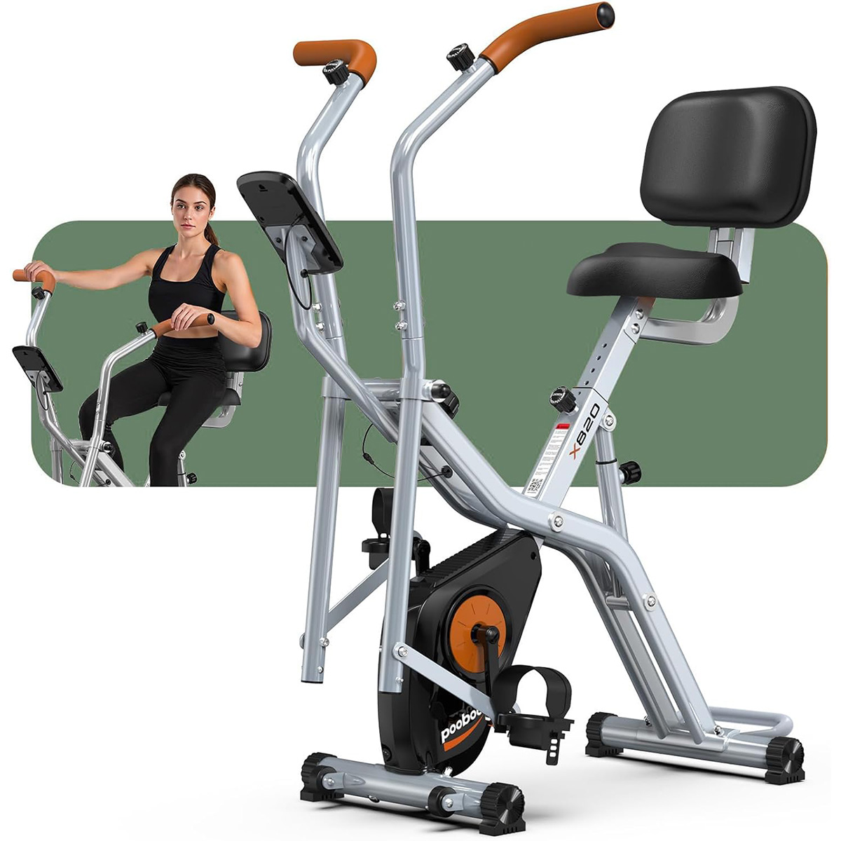 Bicicleta de Ejercicio Plegabl - Exercise Bike Magnetic Resistance reseña y precio
